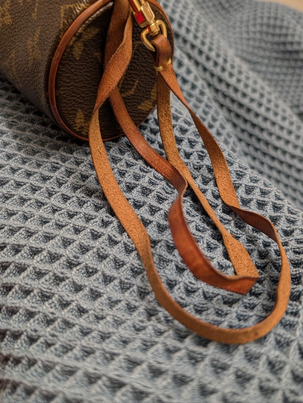 💯 AUTHENTIC LOUIS VUITTON Brown Monogram Mini Papillon Shoulder Bag ♥️ - Picture 6 of 8